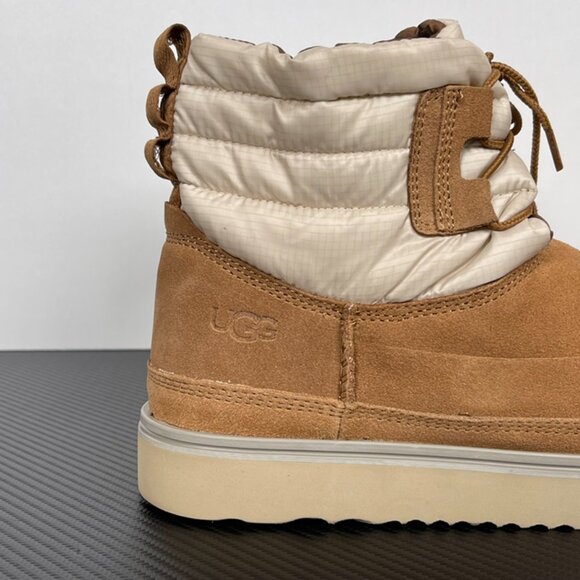 Unisex UGG Brown Thick-Soled Lace-Up Snow Boots - Picture 3 of 9